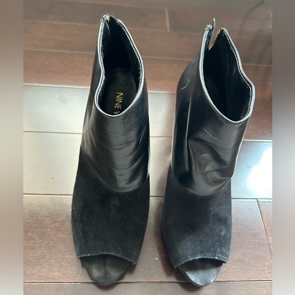 Nine West Peep Toe Bootie